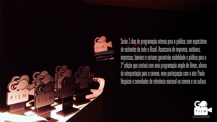 Troféus do GO Film Festival